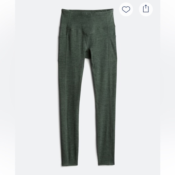 Gaiam | Heather Green High Rise Legging | Size Small NWT - Picture 1 of 13